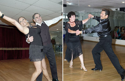 Don and Arline ballroom pic